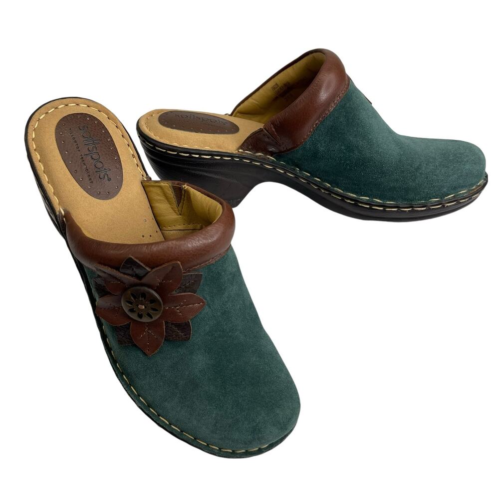 Soft Spots Womens Slip On Clog Size 10 M